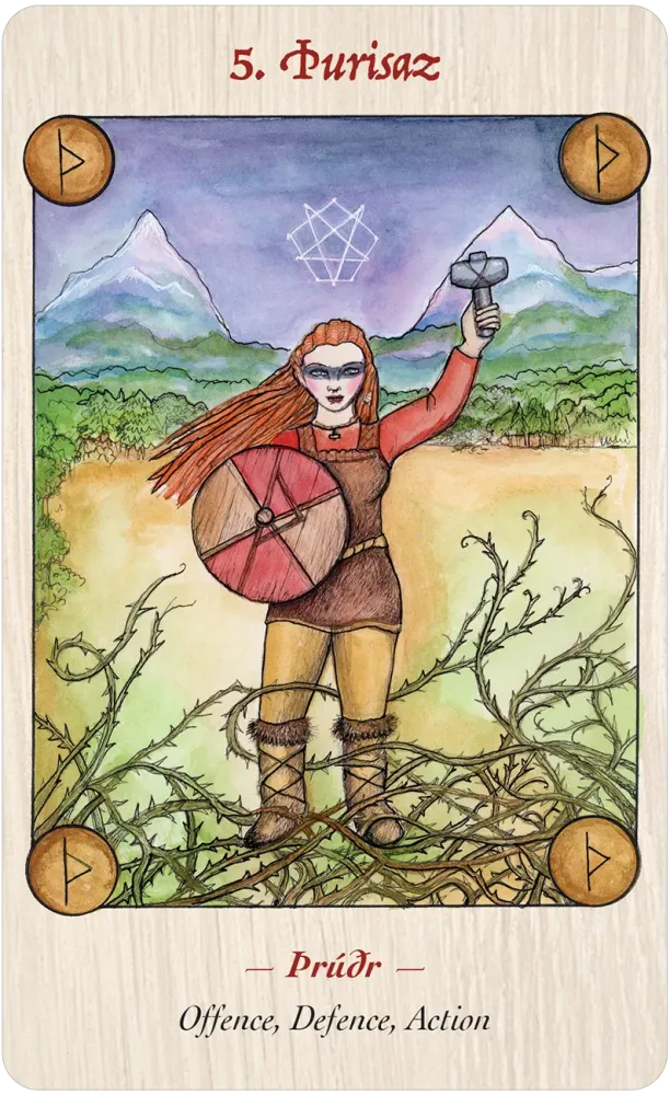 Norse Goddess Rune Oracle Cards